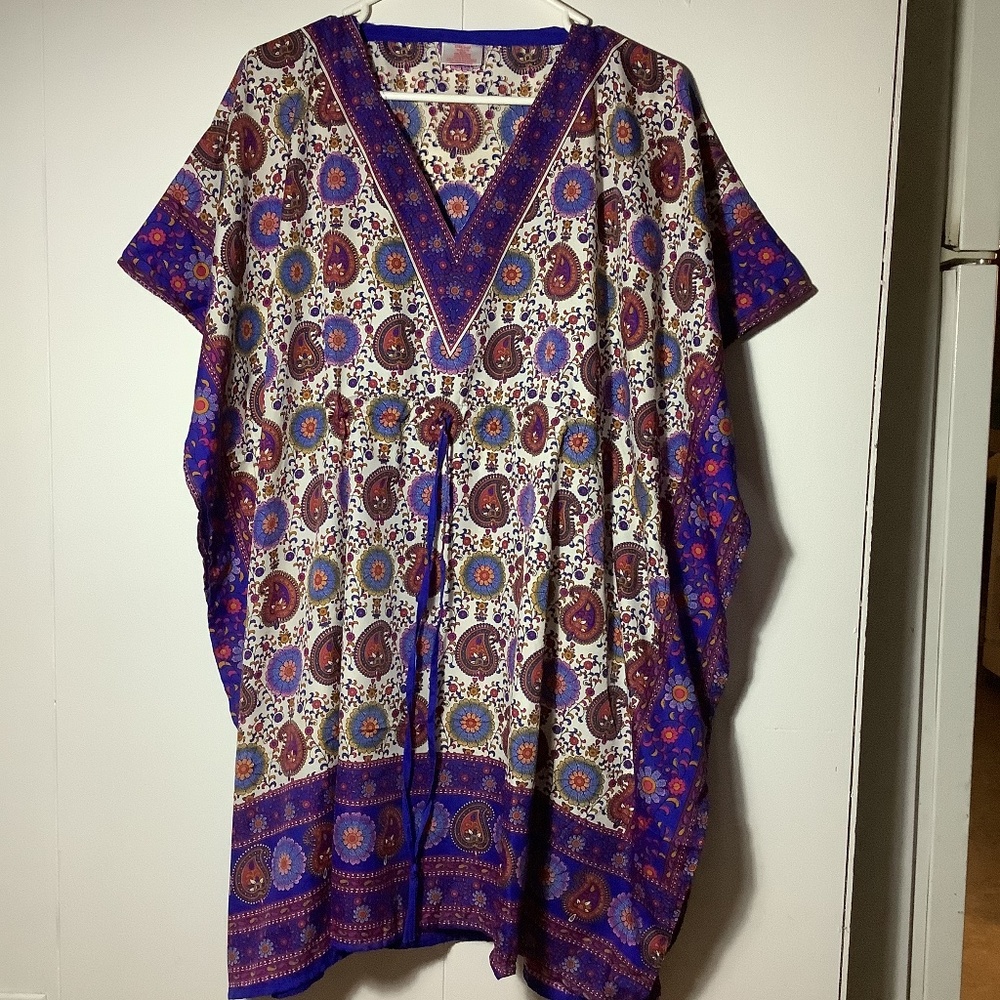 Breezy cover up with drawstring. One size. NWOT